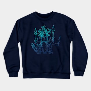 Moon Star Goddess Hekate Crewneck Sweatshirt